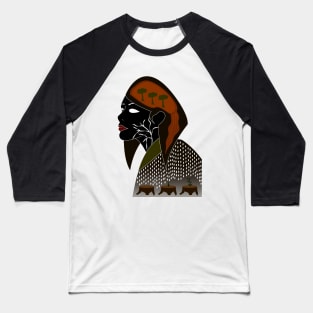 The Earth Lady Baseball T-Shirt